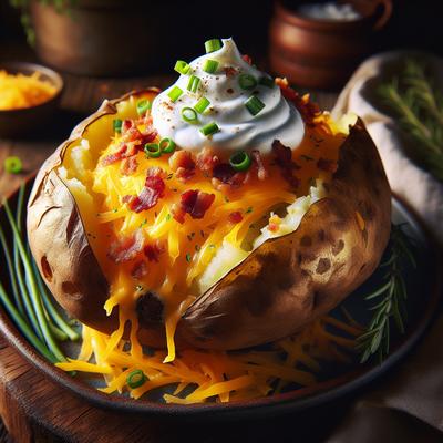 Image of Super Stuffed Baked Potatoes