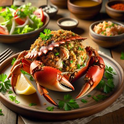 Image of Super Stuffed Crabs