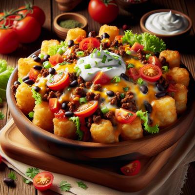 Image of Super Taco Tater Tots Supper