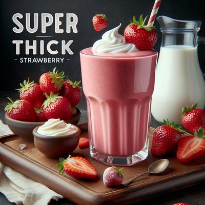 Image of Super Thick Strawberry Smoothies