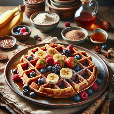 Image of Super Vegan Waffles