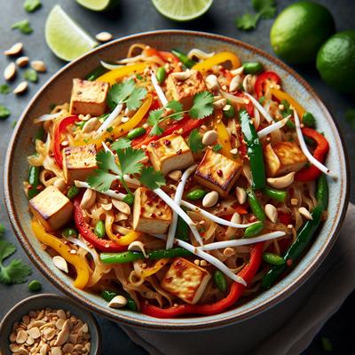 Image of Super Yummy Vegetarian Pad Thai