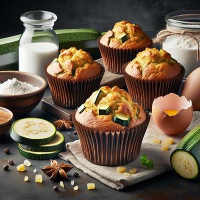 Image of Super Yummy Zucchini Muffins