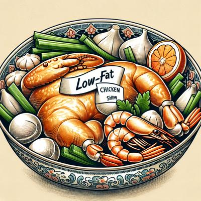Image of Superb Chicken and Shrimp Low Fat