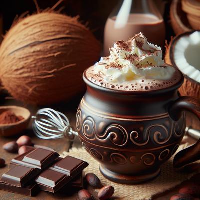 Image of Superrich Hot Chocolate with Coconut Cream