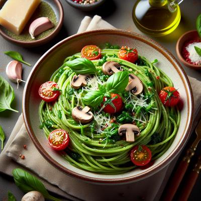 Image of Supreme Green Spaghetti