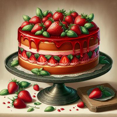 Image of Supreme Strawberry Cake