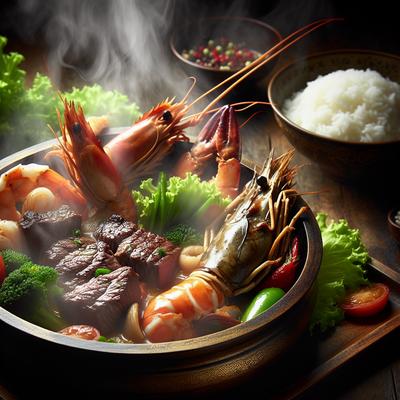 Image of Surf and Turf Asian Style