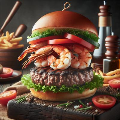 Image of Surf N Turf Burgers