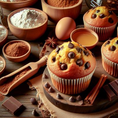 Image of Surprise Chocolate Chip Muffins
