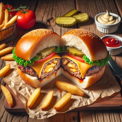 Image of Surprise Inside Hamburgers
