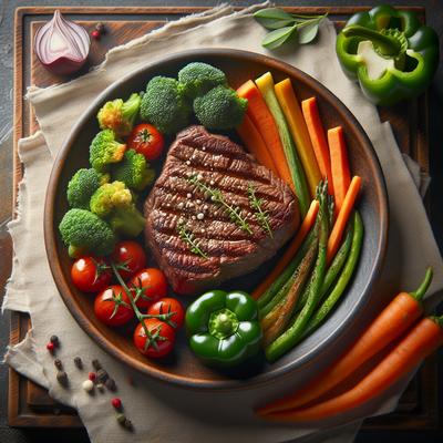Image of Surprise Steak and Vegetables