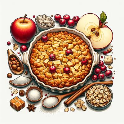 Image of Susan's Cranberry Apple Crisp