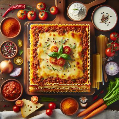 Image of Susan's Delicious Lasagna Bolognese