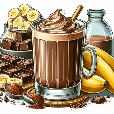 Image of Susan's Vive or Banana Chocolate Smoothie