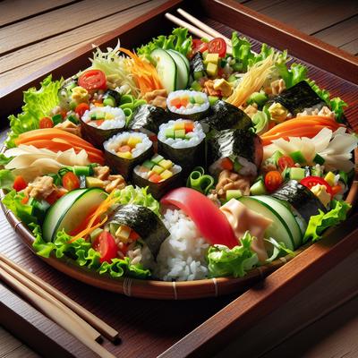 Image of Sushi Salad Pareve