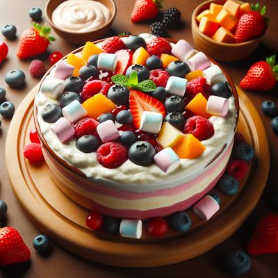 Image of Susie's No Marshmallow Berry Pretty Fruit Dip