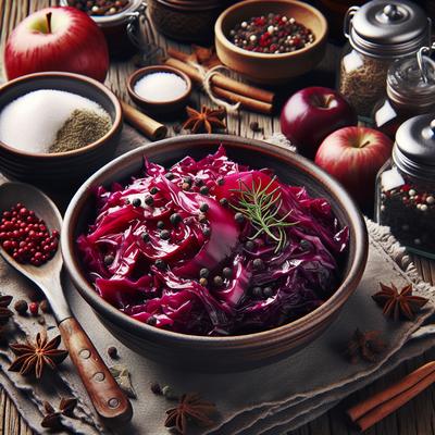 Image of Suss Saures Rotkraut Sweet and Sour Red Cabbage