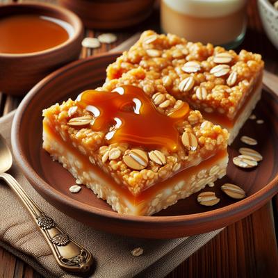 Image of Suzanne's Caramel Oatmeal Bars