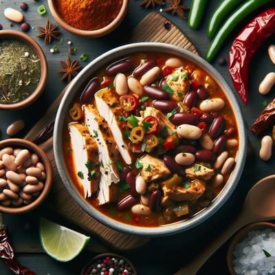 Image of Suzy's 3 Bean Chicken Chili