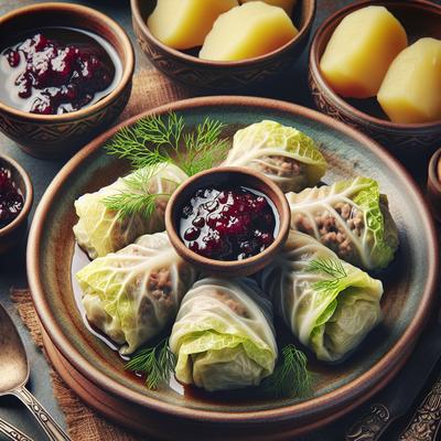 Image of Swedish Cabbage Rolls Kaldolmar