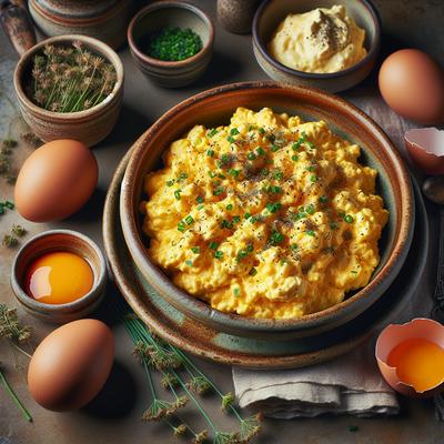 Image of Swedish Country Style Scrambled Eggs