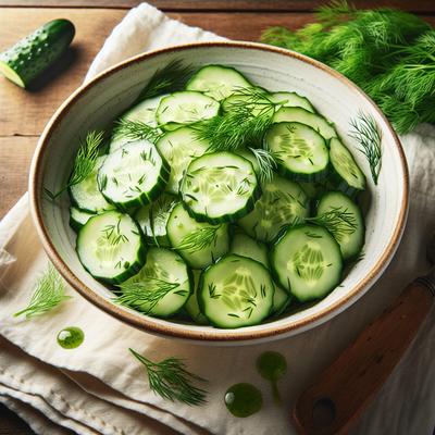 Image of Swedish Cucumber Salad