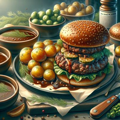 Image of Swedish Hamburgers Malda Flaskbiffar