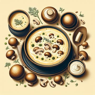Image of Swedish Mushroom Soup Svampsoppa