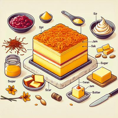 Image of Swedish Saffranspannkaka Saffron Cake