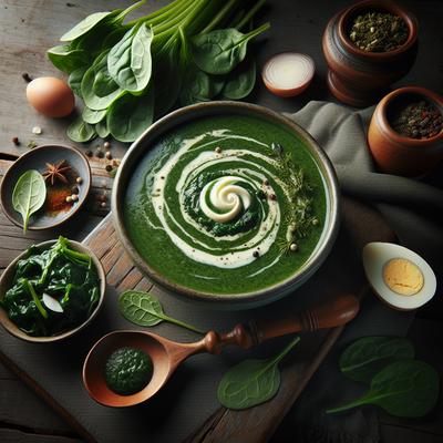 Image of Swedish Spinach Soup Spenatsoppa