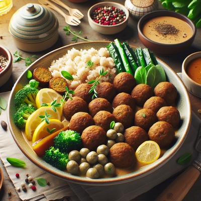 Image of Swedish Style Vegan Kofta Balls