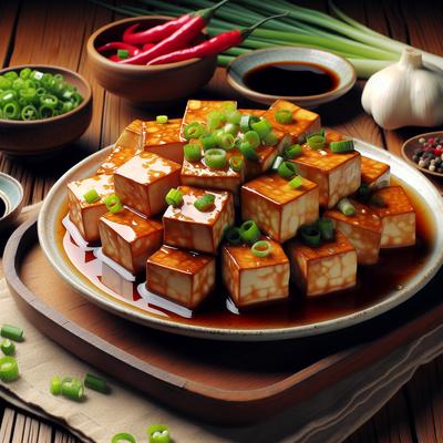 Image of Sweet and Crunchy Chilled Tofu