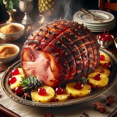 Image of Sweet and Juicy Baked Ham