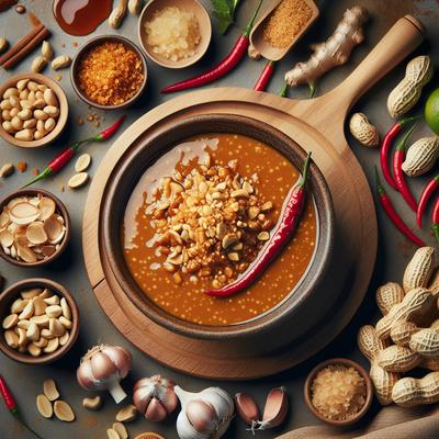Image of Sweet and Savory Thai Peanut Sauce