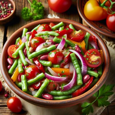 Image of Sweet and Sour Bean Salad
