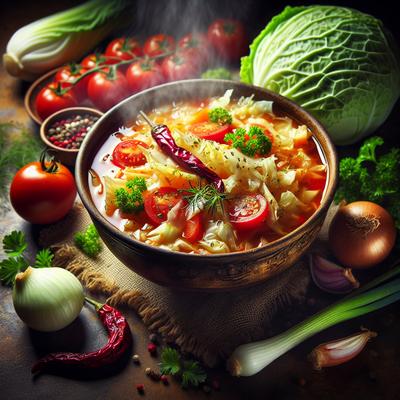 Image of Sweet and Sour Cabbage Soup
