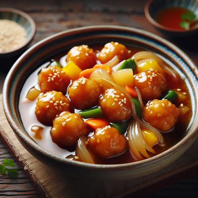Image of Sweet and Sour Chicken Balls