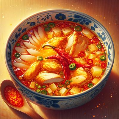 Image of Sweet and Sour Chicken Soup