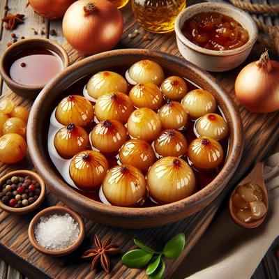 Image of Sweet and Sour Cipollini Onions
