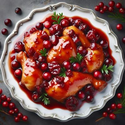 Image of Sweet and Sour Cranberry Chicken