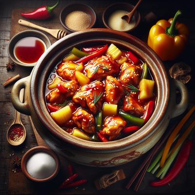 Image of Sweet and Sour Crock Pot Chicken