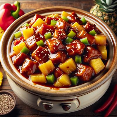 Image of Sweet and Sour Crock Pot Seitan