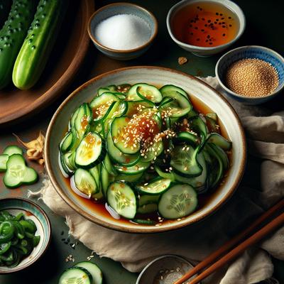 Image of Sweet and Sour Cucumber Salad