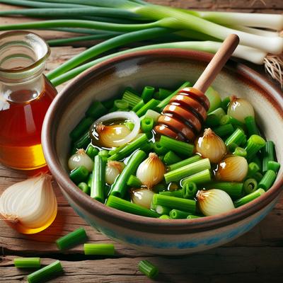 Image of Sweet and Sour Green Onions Microwave