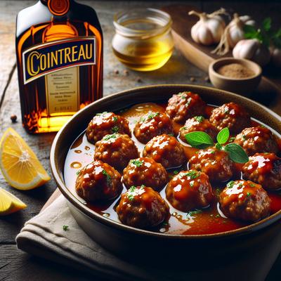 Image of Sweet and Sour Meatballs with Cointreau