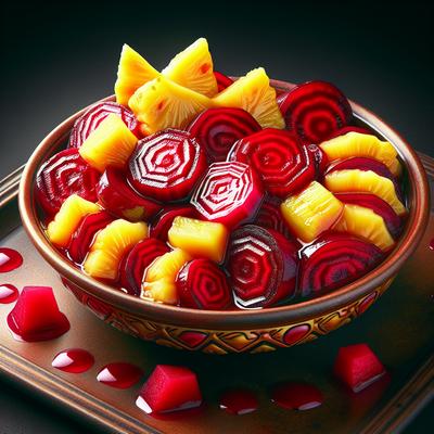 Image of Sweet and Sour Pineapple Beets Fat Free