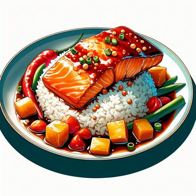 Image of Sweet and Sour Salmon