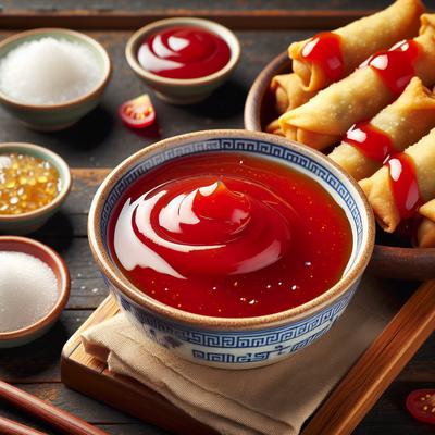 Image of Sweet and Sour Sauce for Dipping Egg Rolls and More