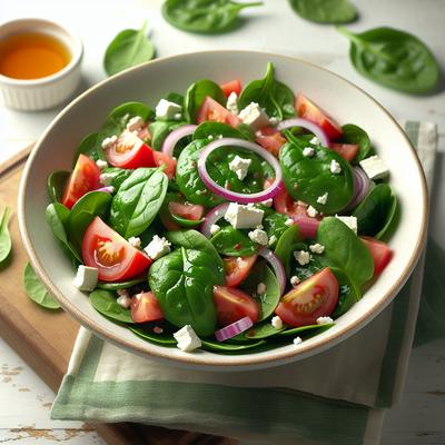Image of Sweet and Sour Spinach Salad